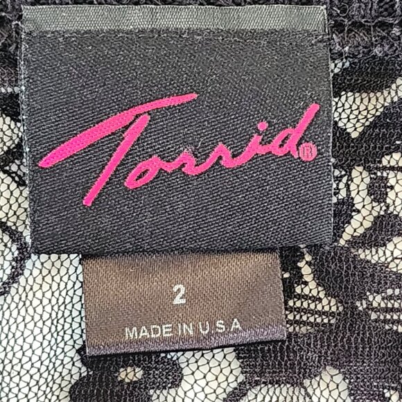 Torrid Goth Sexy Lace Skull Cardigan - Picture 5 of 11